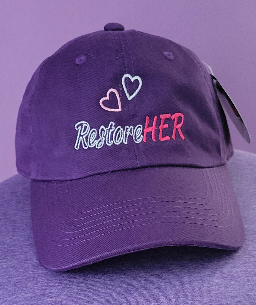 RestoreHER Baseball Cap (Available in 3 Colors)